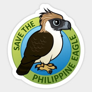 Save the Philippine Eagle Sticker